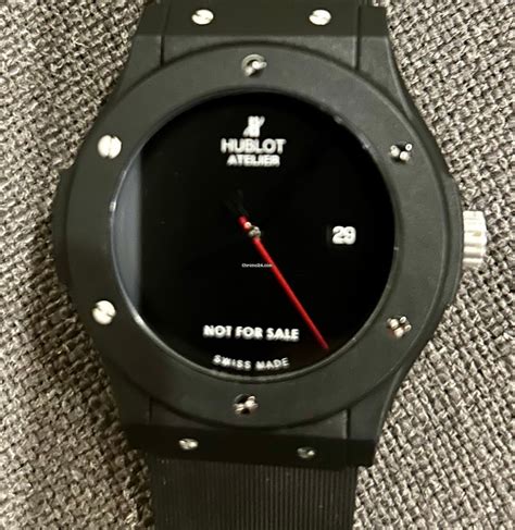 not for sale hublot|affordable hublot watches.